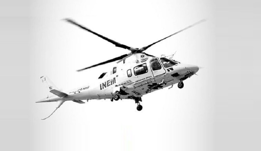 Nota de pesar pelas vítimas do acidente com helicóptero do INEM